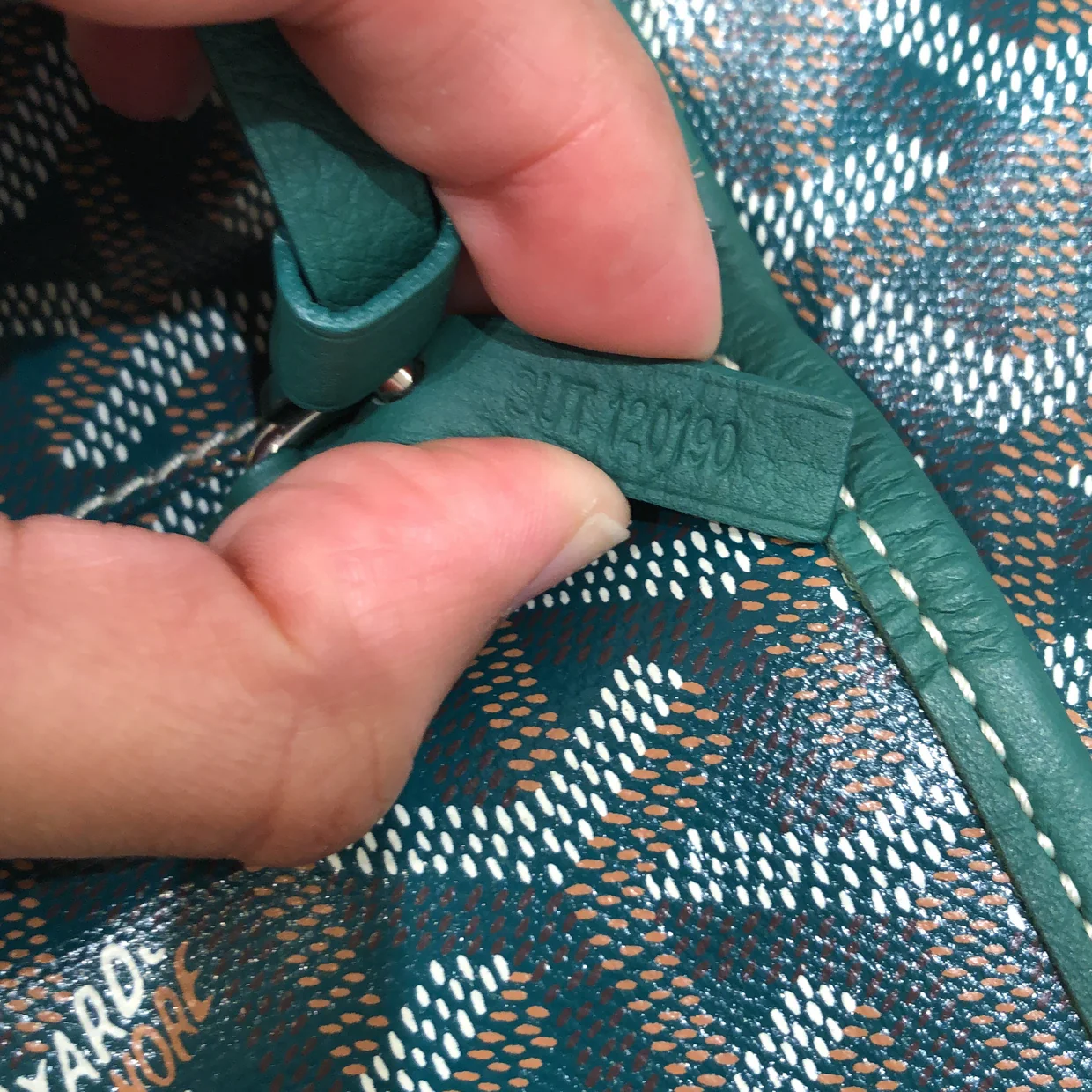 Anjou Reversible Tote Coated Canvas PM - Deep Luxury