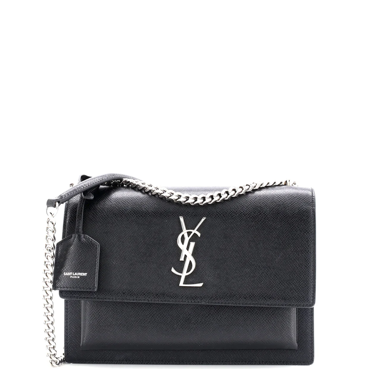 Sunset Crossbody Bag Leather Medium - Deep Luxury