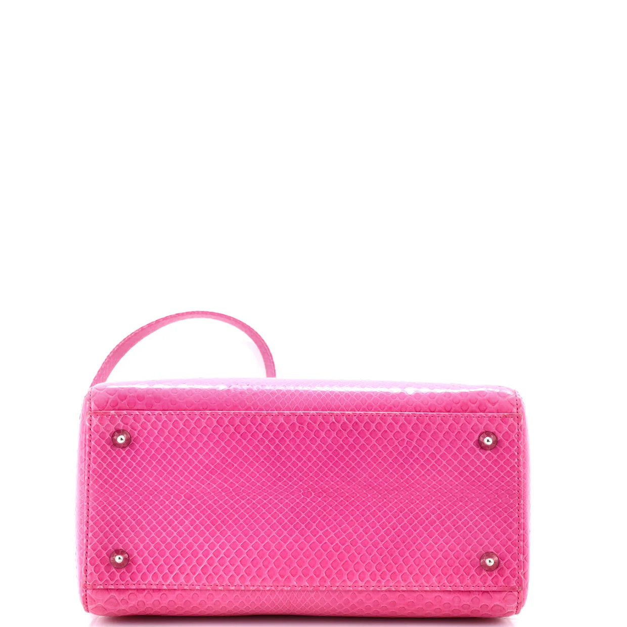 Lady Dior Bag Python Medium - Deep Luxury