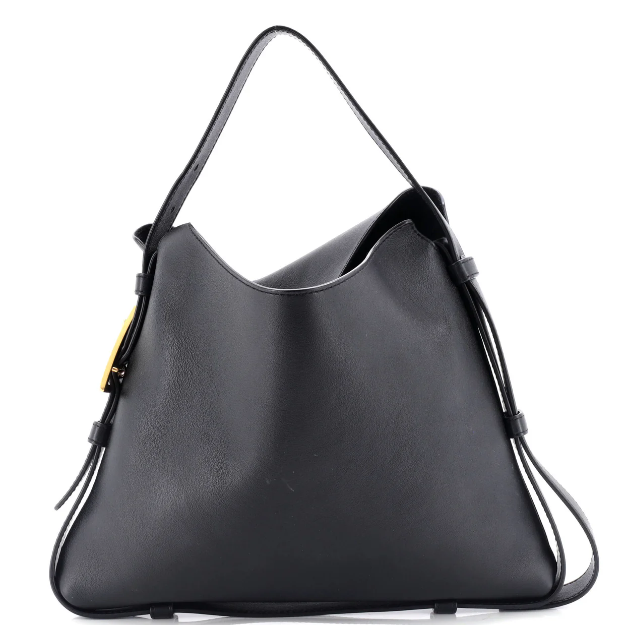 Cradle Shoulder Bag Leather Medium - Deep Luxury