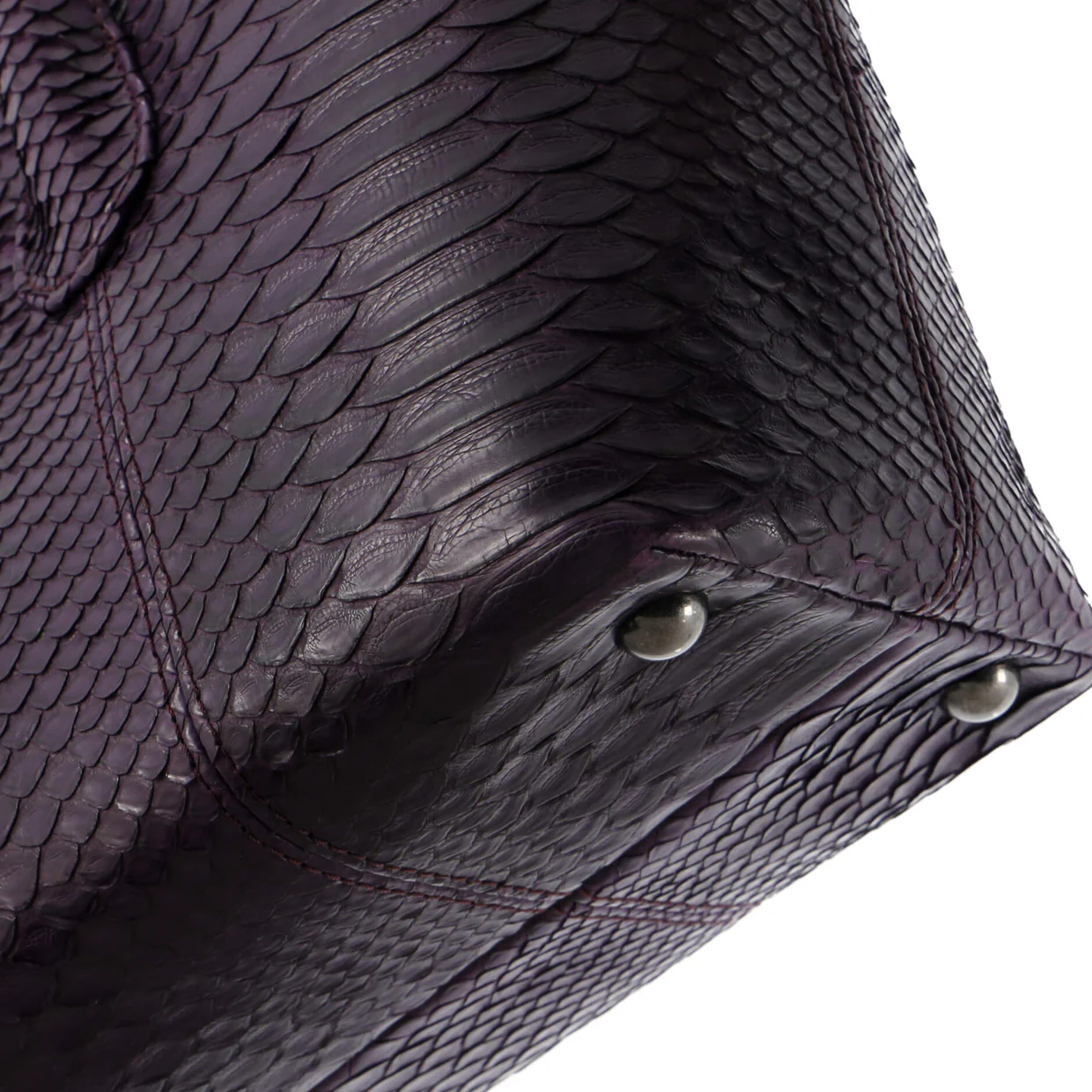 Shopping Tote Python Medium - Deep Luxury