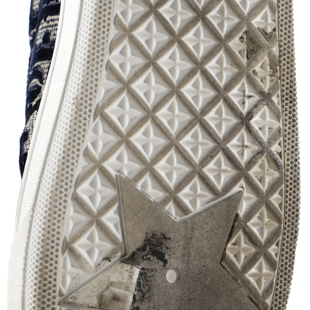 Women's Solar Slip-On Sneakers Oblique Velvet - Deep Luxury