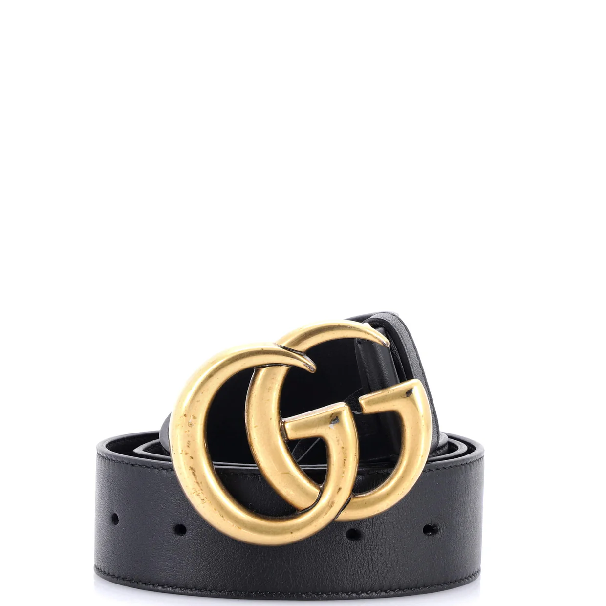 GG Marmont Belt Leather Wide 85 - Deep Luxury