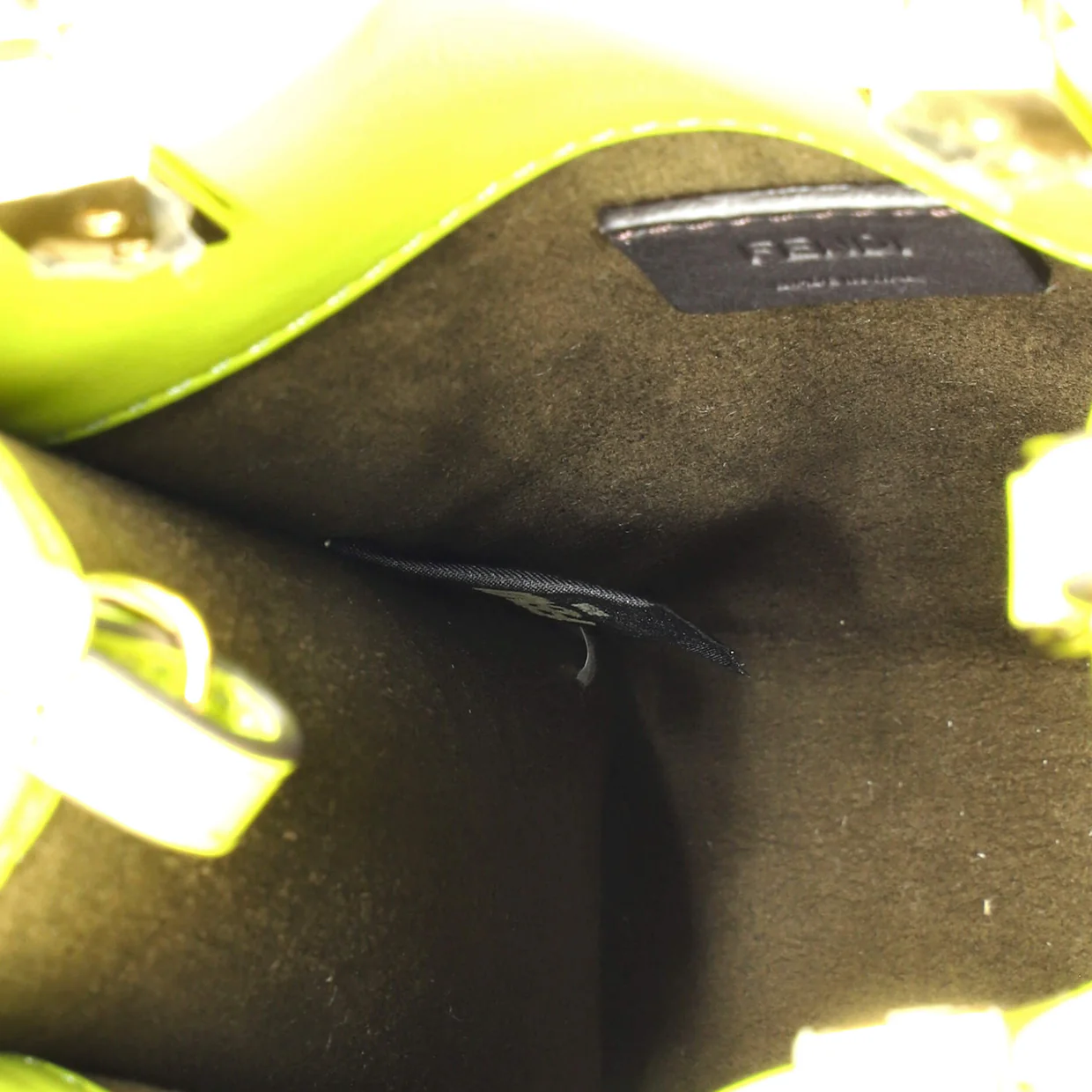 Sunshine Shopper Tote Zucca Embossed Leather Mini - Deep Luxury