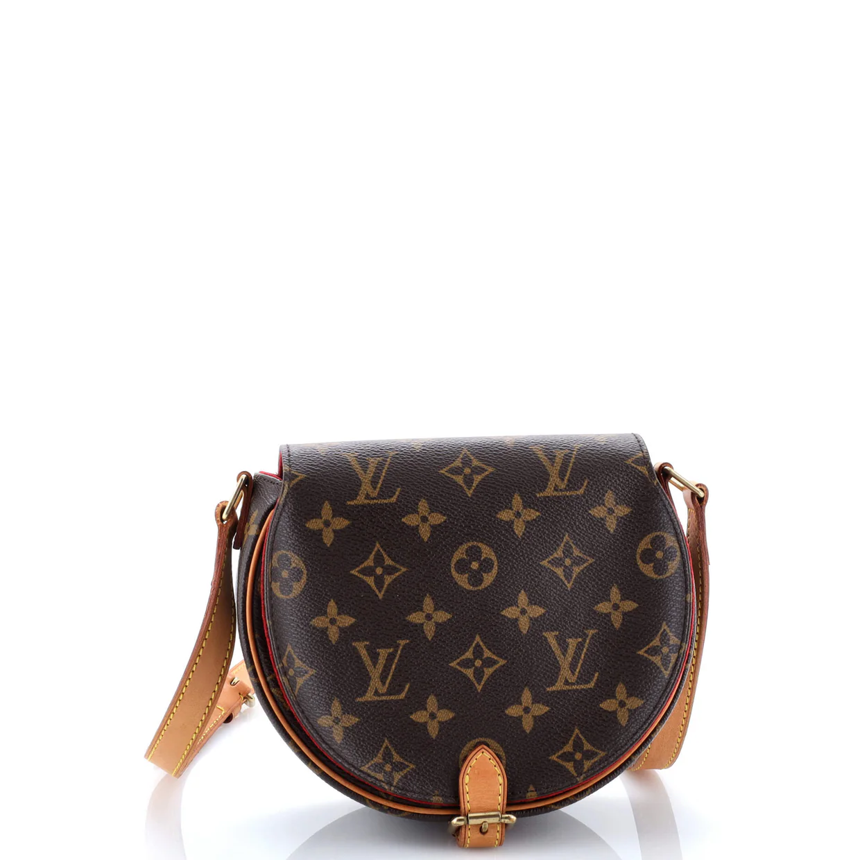 Tambourine Handbag Monogram Canvas - Deep Luxury