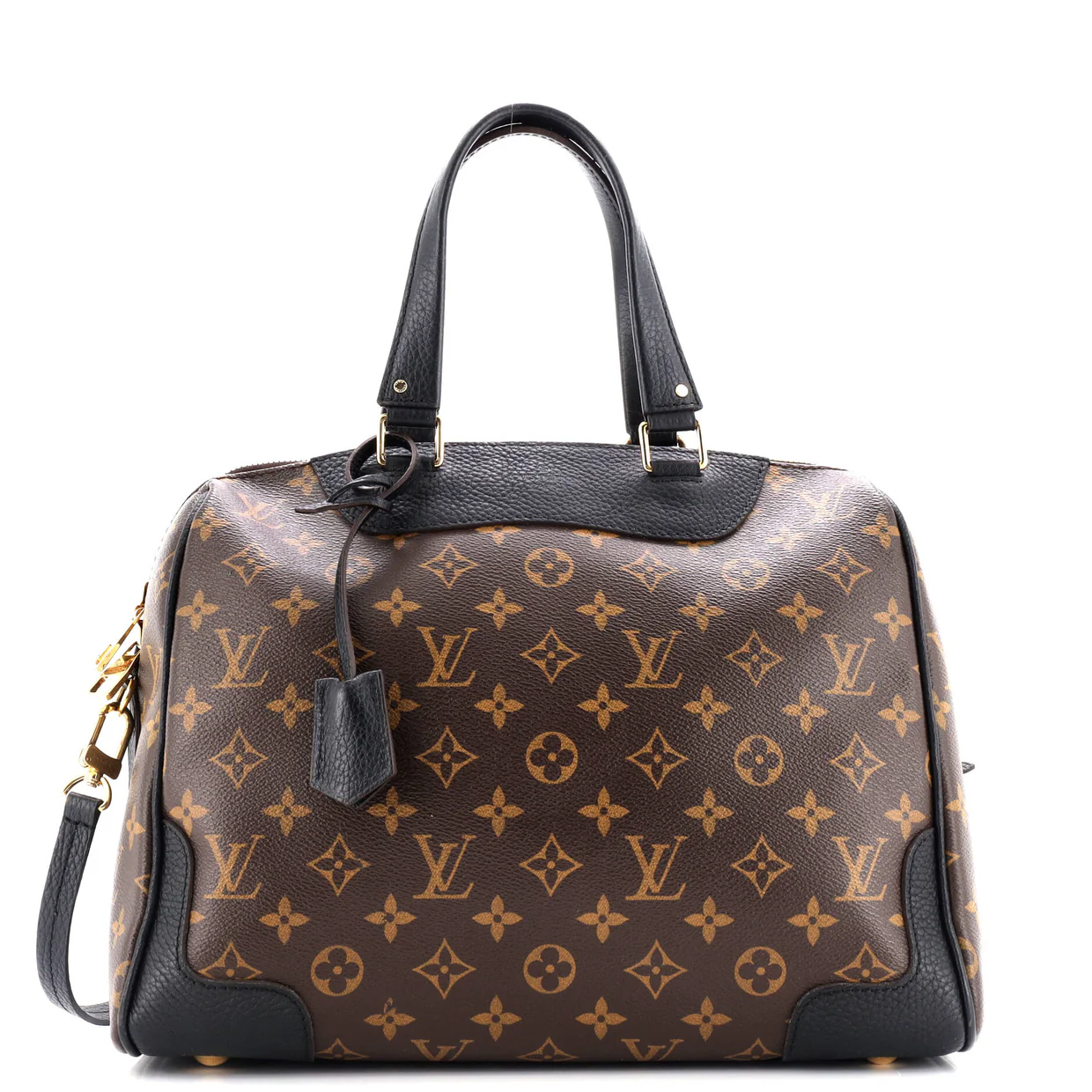 Retiro NM Handbag Monogram Canvas and Leather - Deep Luxury