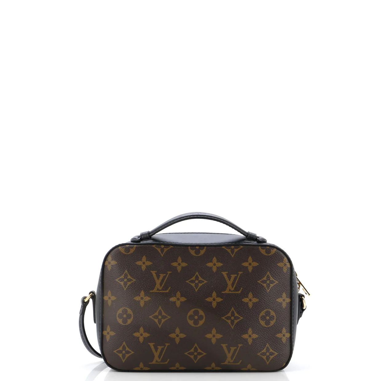 Saintonge Handbag Monogram Canvas with Leather - Deep Luxury