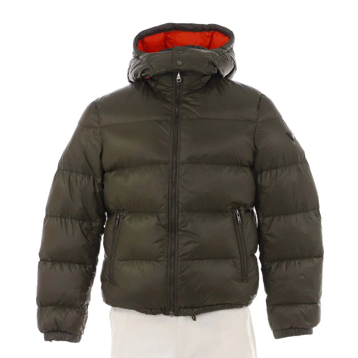Men's Sport Hooded Puffer Jacket Quilted Nylon with Down - Deep Luxury