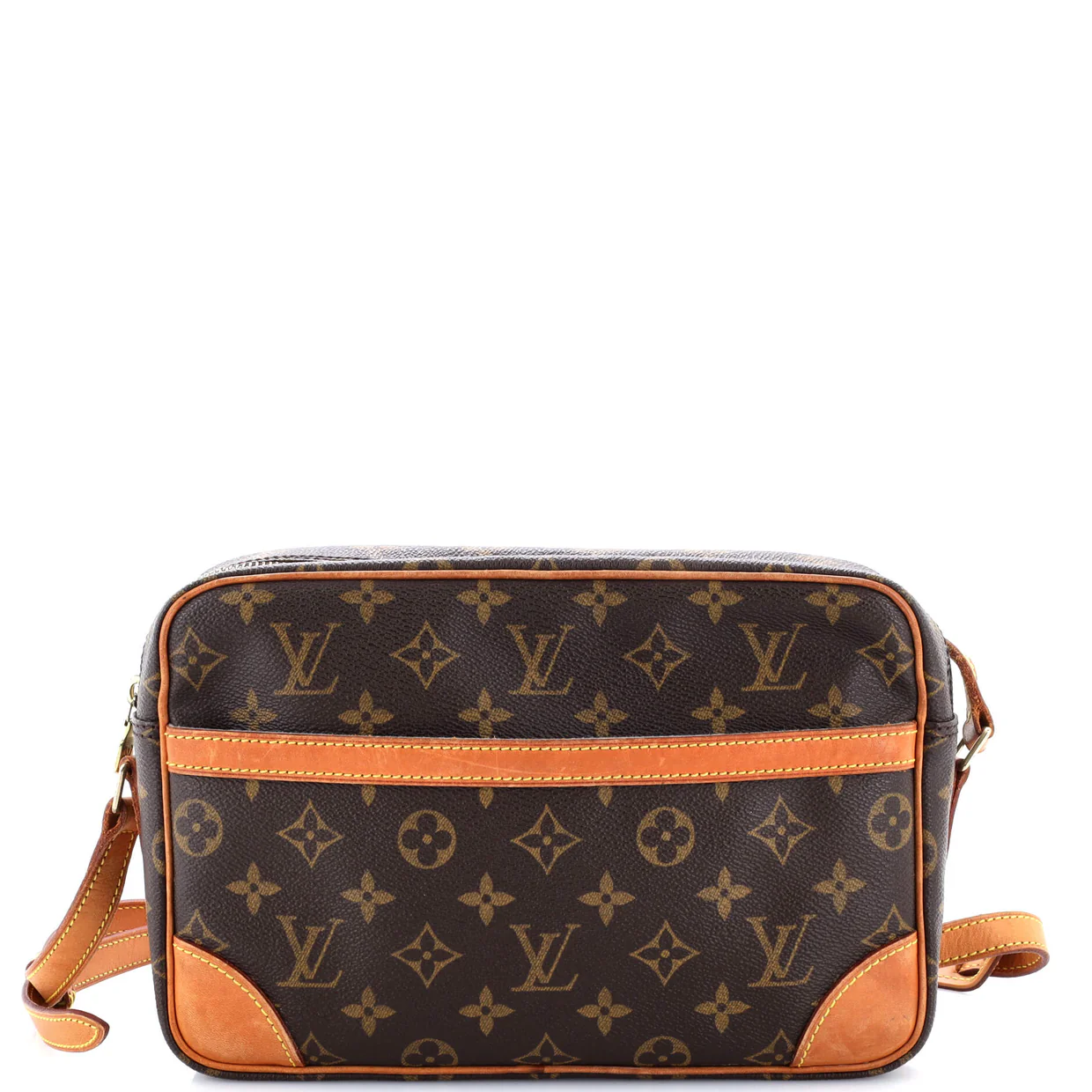 Trocadero Handbag Monogram Canvas 27 - Deep Luxury