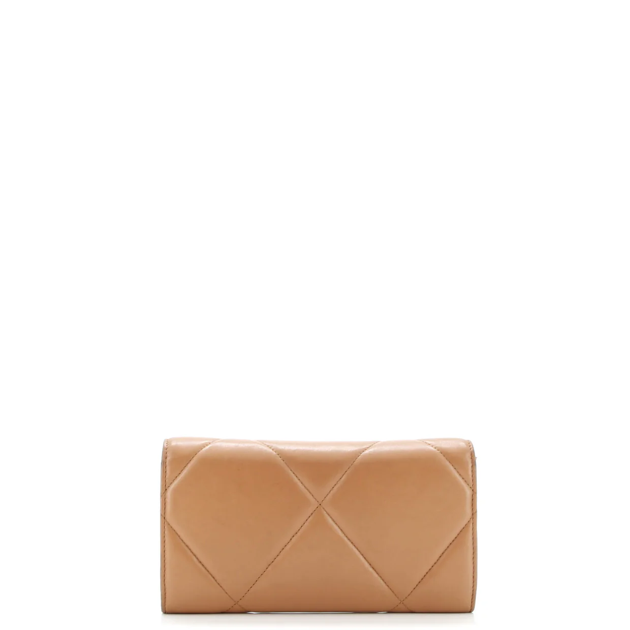 19 Flap Wallet Quilted Lambskin Long - Deep Luxury