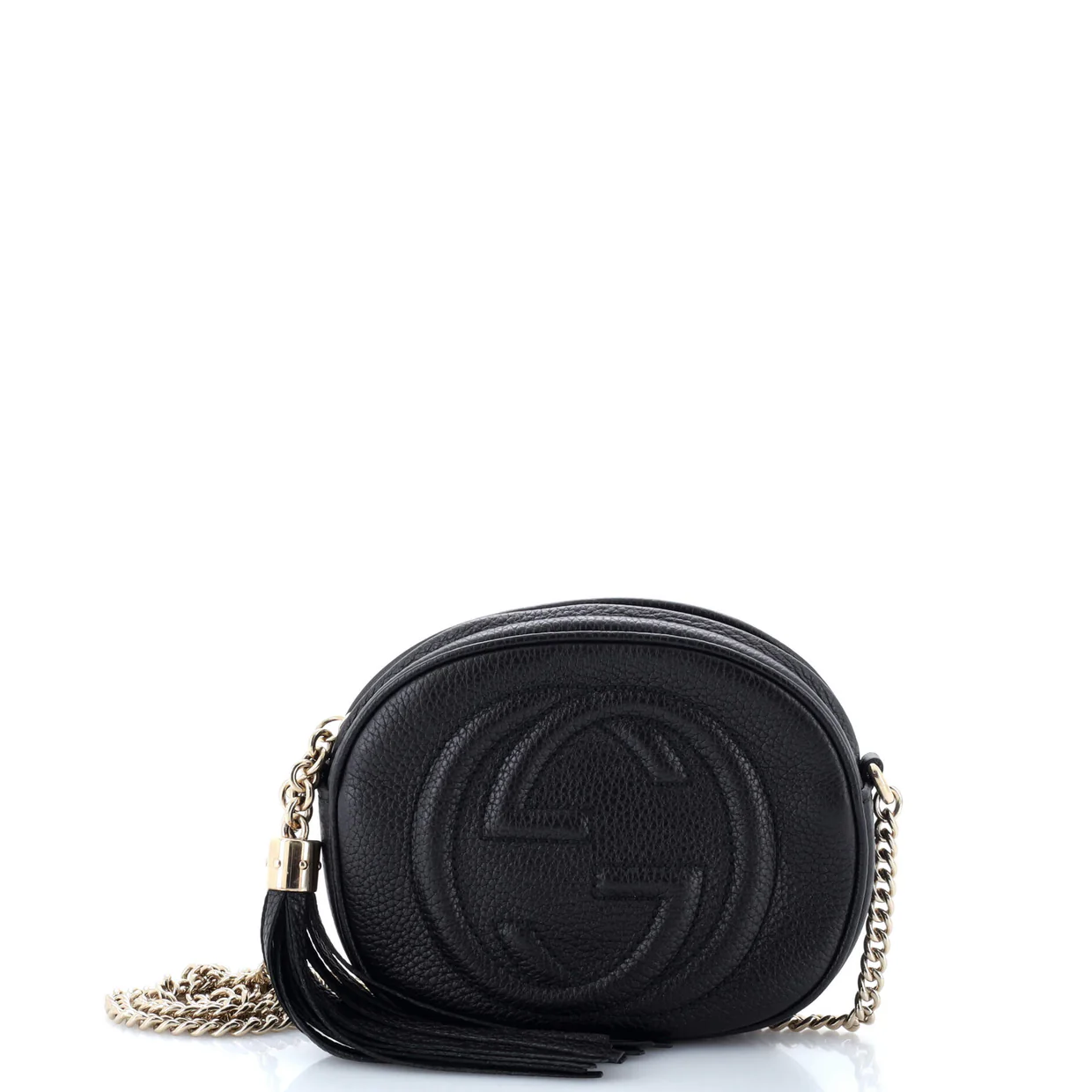 Soho Chain Bag Leather Mini - Deep Luxury