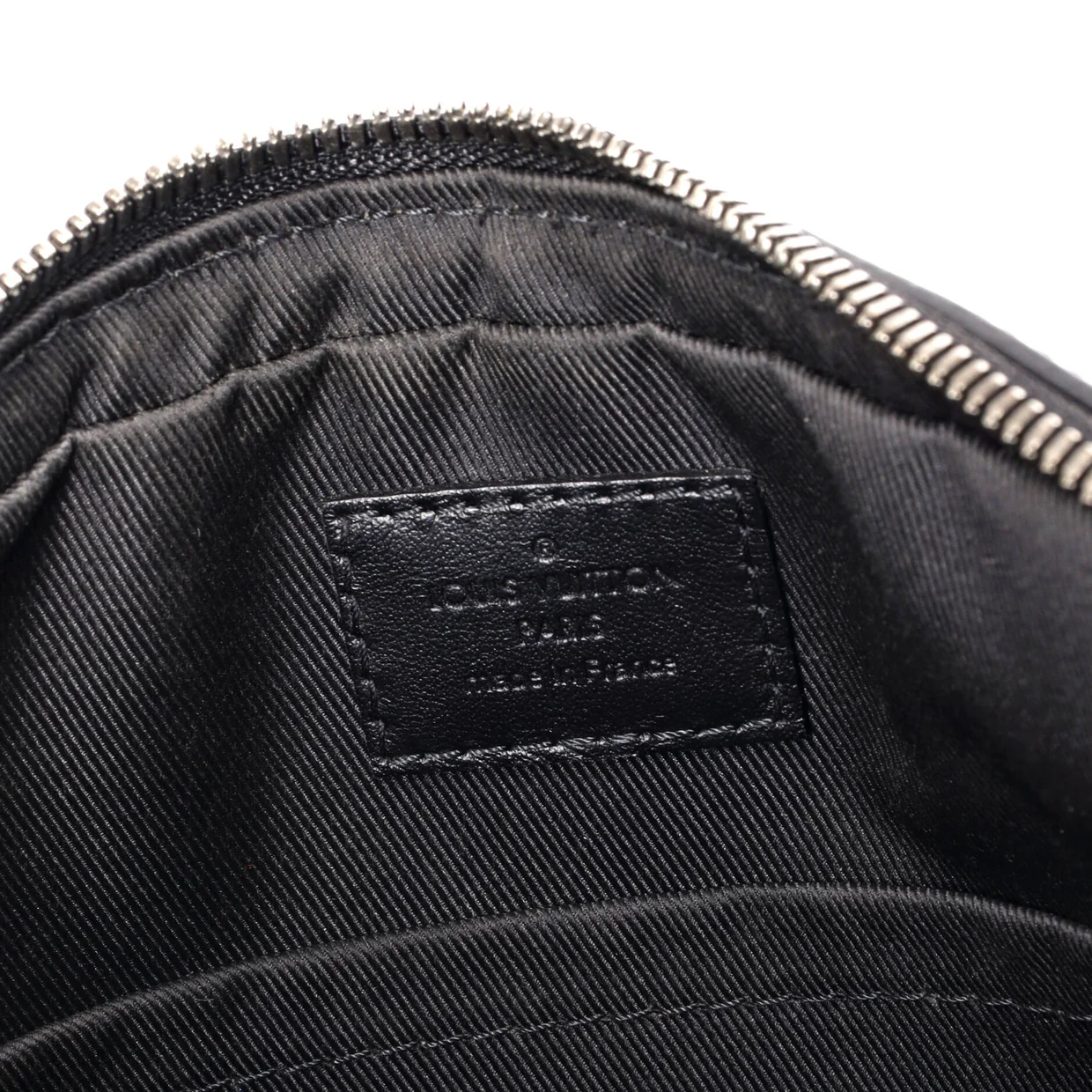 Trio Messenger Bag Reverse Monogram Eclipse Canvas - Deep Luxury