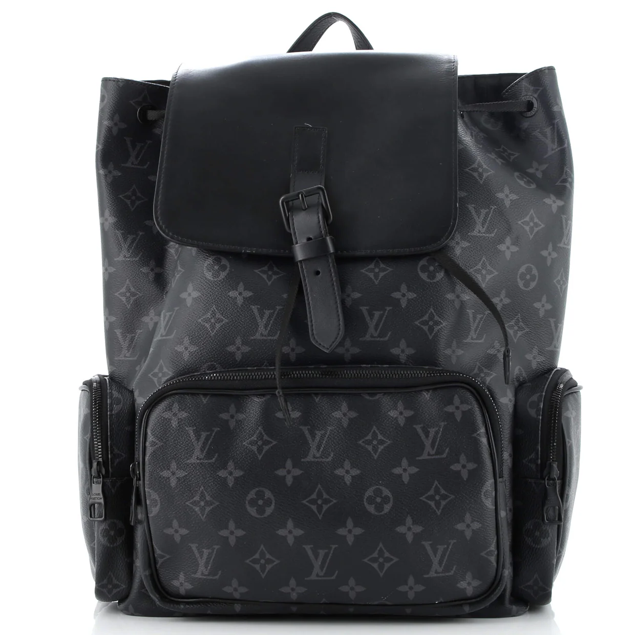 Trio Backpack Monogram Eclipse Canvas - Deep Luxury