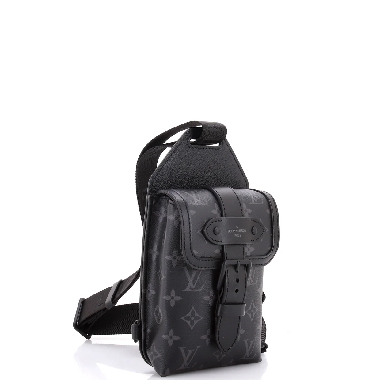 Saumur Slingbag Monogram Eclipse Canvas - Deep Luxury