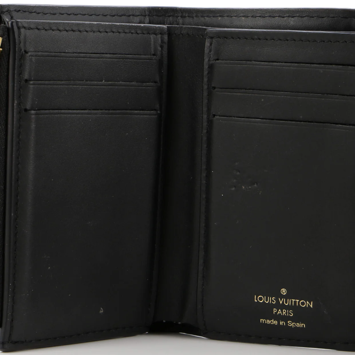 Dauphine Wallet Reverse Monogram Canvas Compact - Deep Luxury