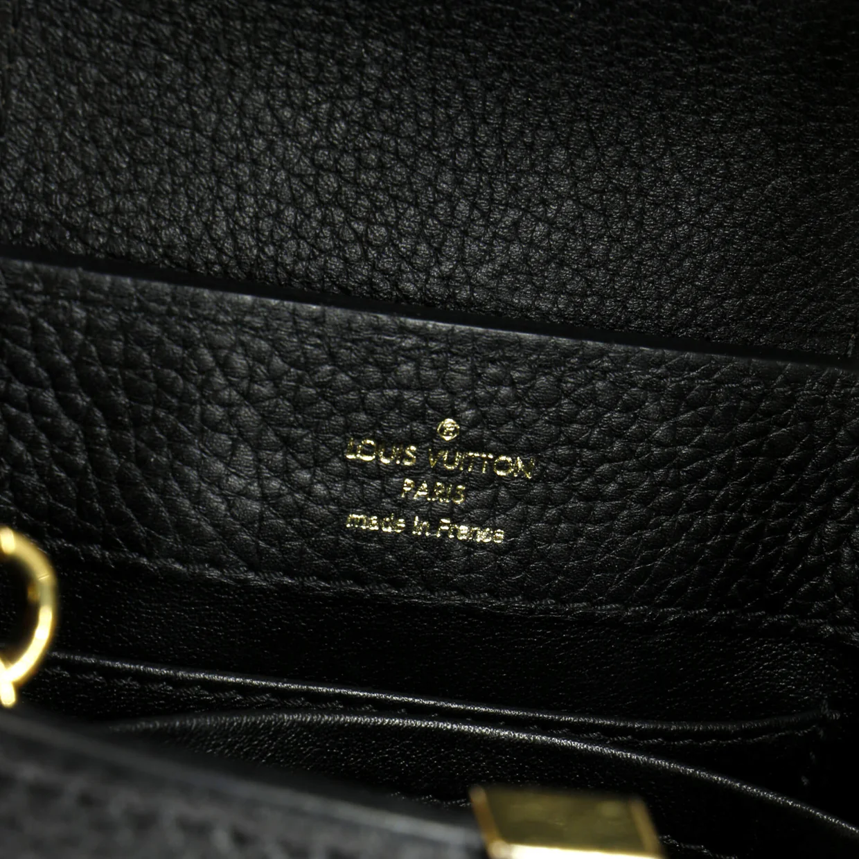 Capucines Bag Leather with Snakeskin Mini - Deep Luxury