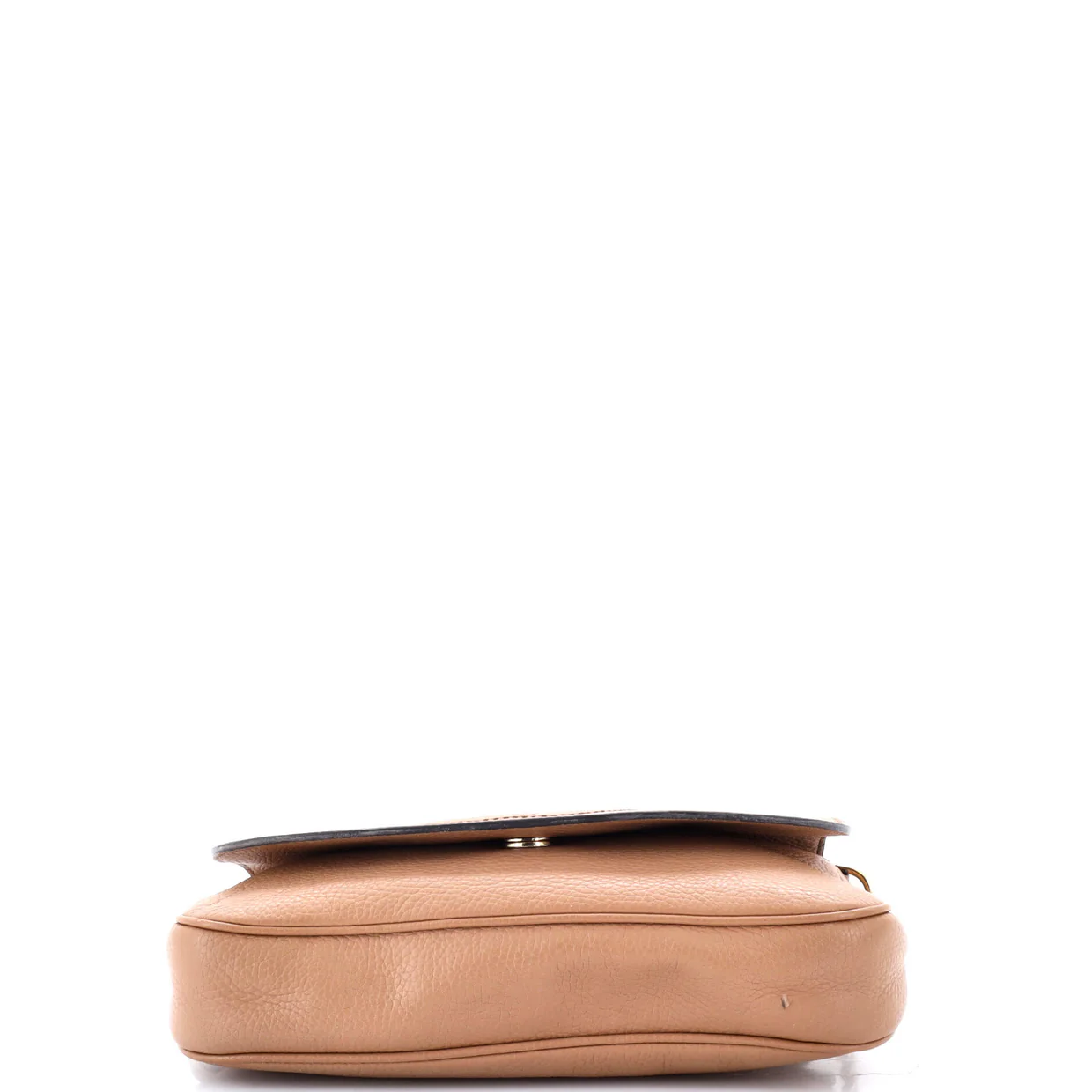 Soho Chain Crossbody Bag Leather Medium - Deep Luxury