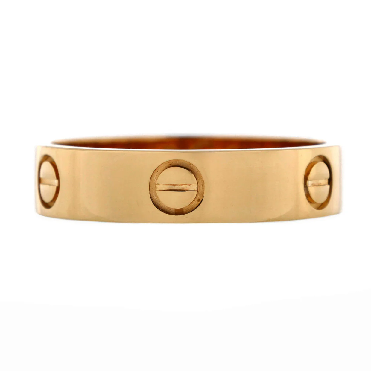 Love Band Ring 18K Yellow Gold - Deep Luxury
