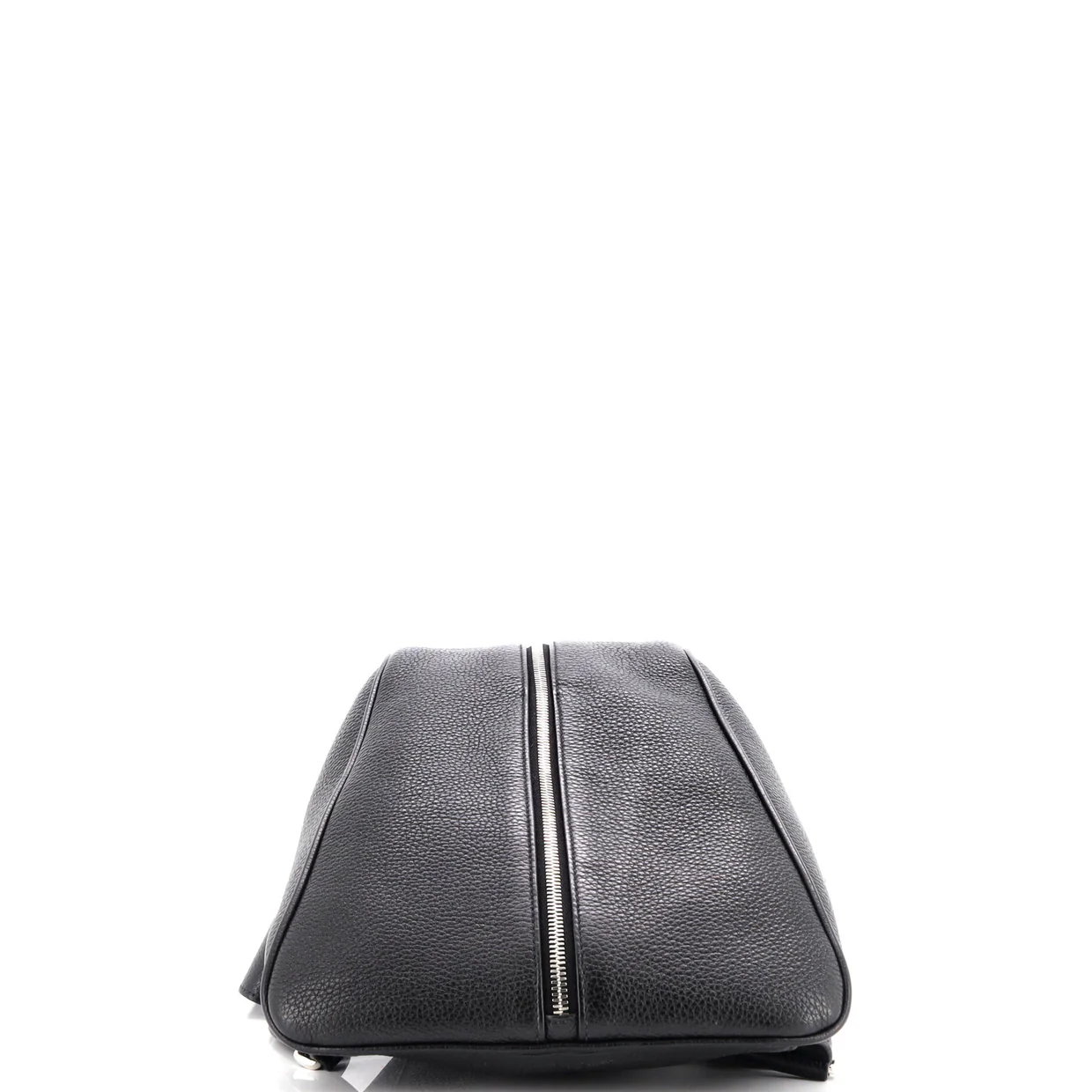 Triangle Zip Backpack Leather - Deep Luxury