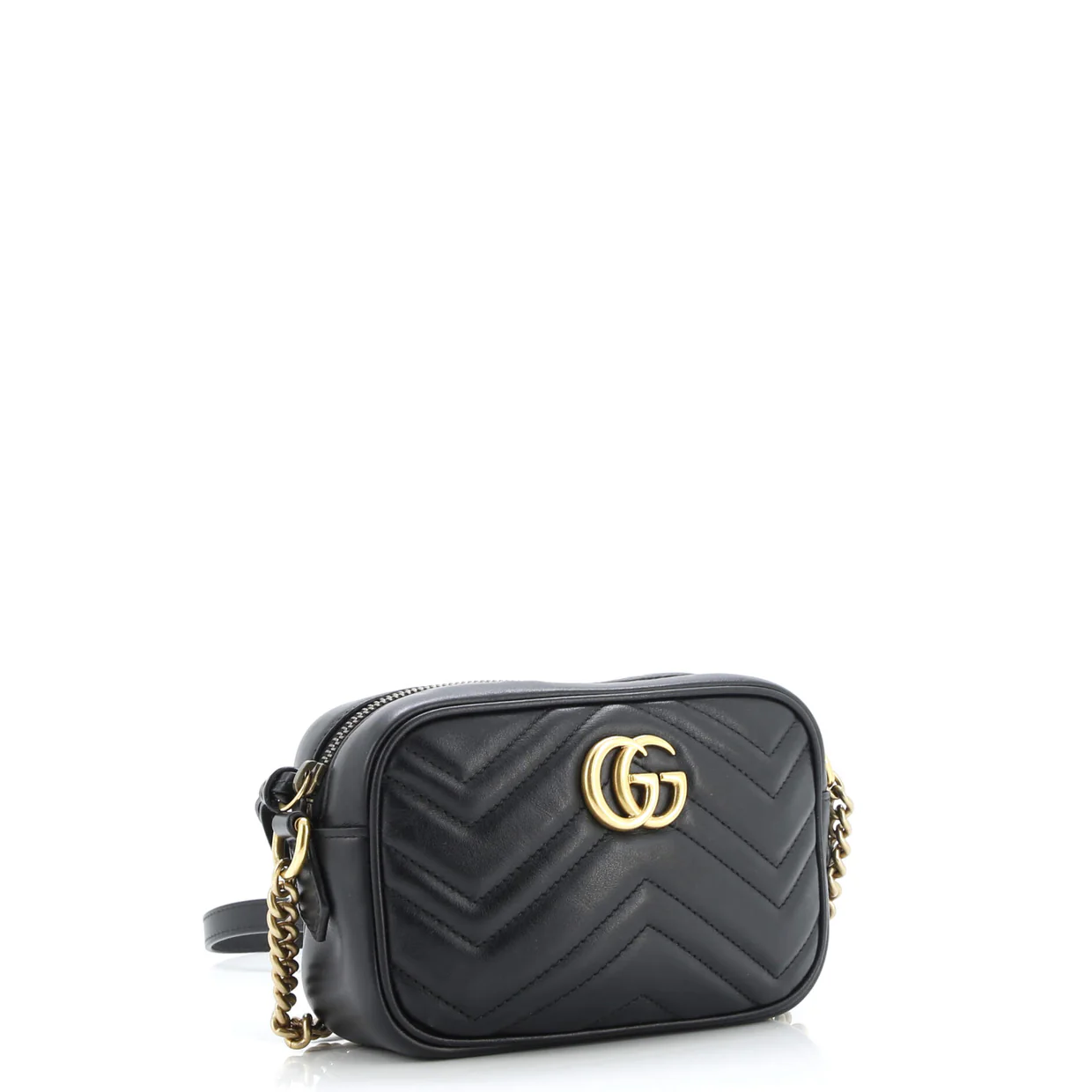 GG Marmont Shoulder Bag Matelasse Leather Mini - Deep Luxury