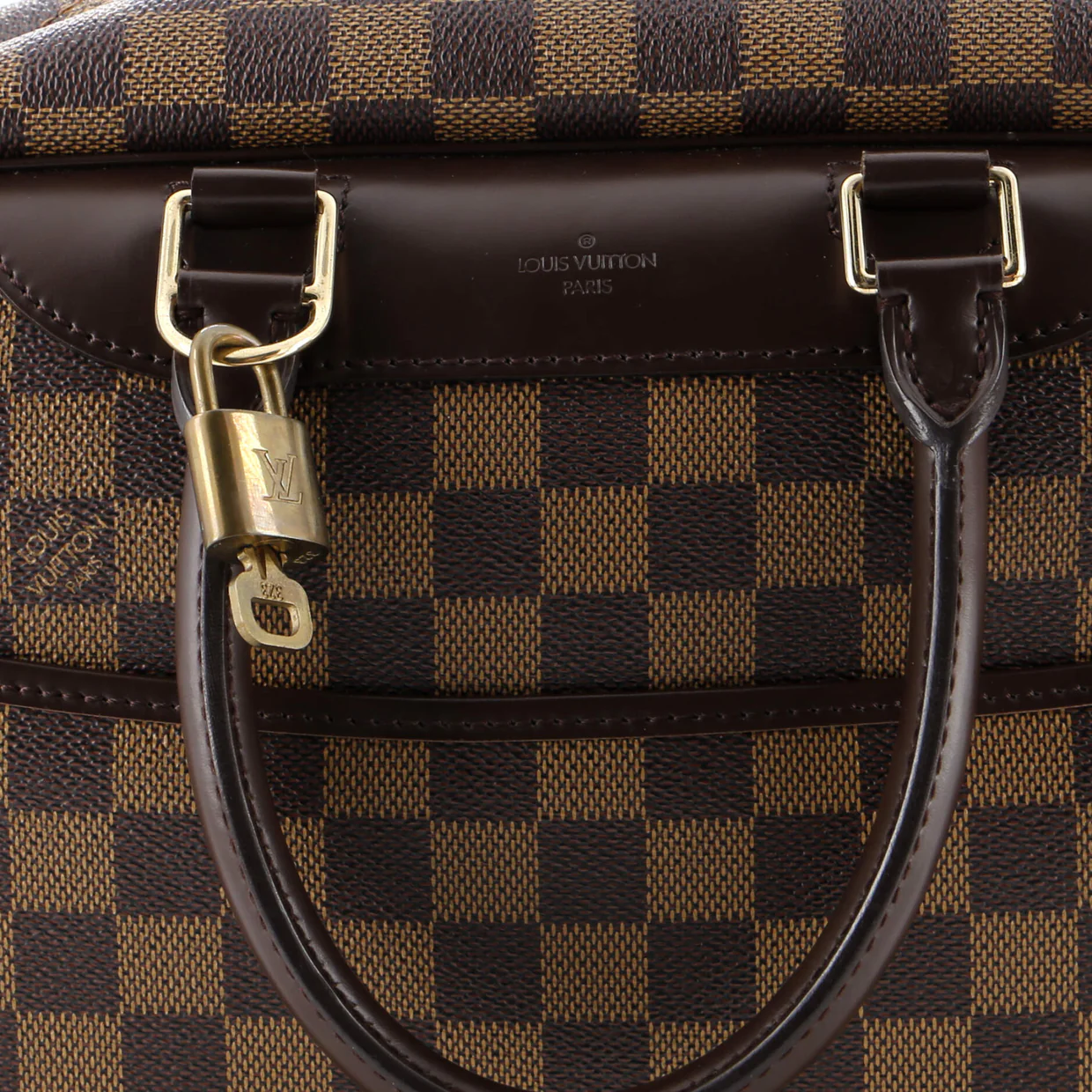 Deauville Handbag Damier - Deep Luxury