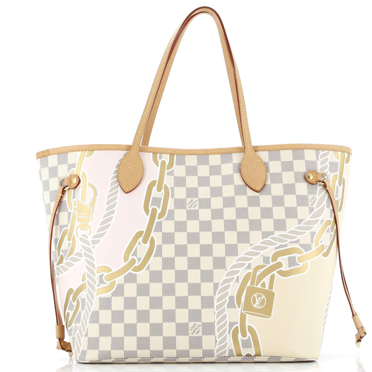 Neverfull NM Tote Limited Edition Nautical Damier MM - Deep Luxury