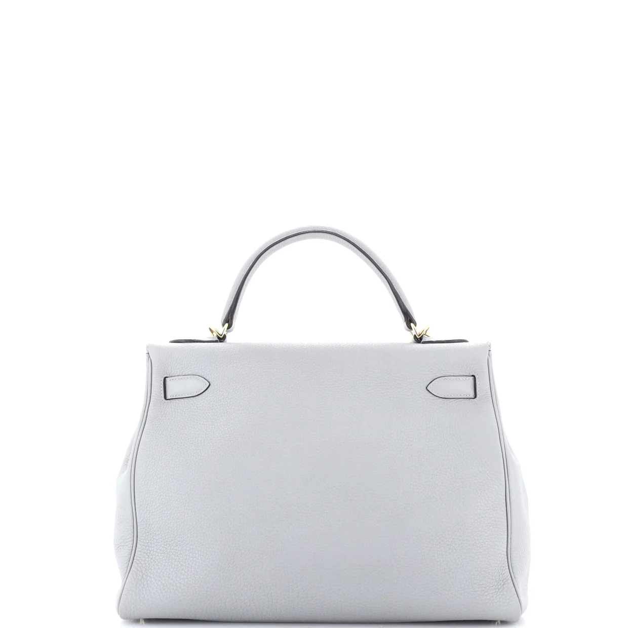 Kelly Handbag Bleu Glacier Togo with Gold Hardware 32 - Deep Luxury
