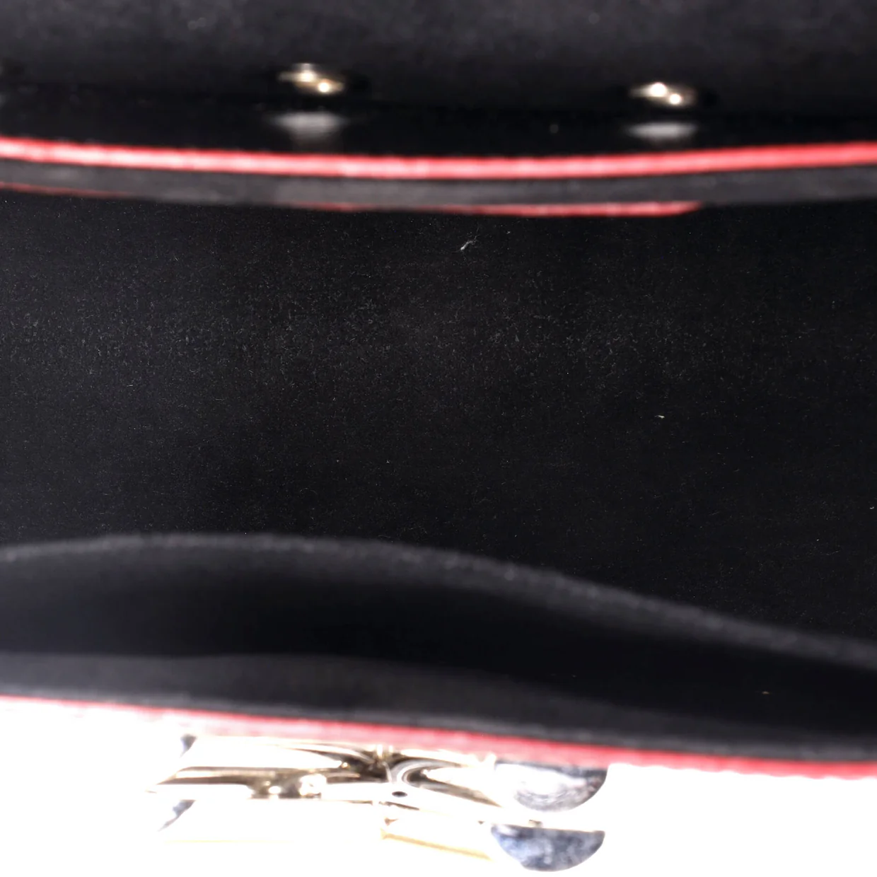 Twist Handbag Studded Epi Leather MM - Deep Luxury