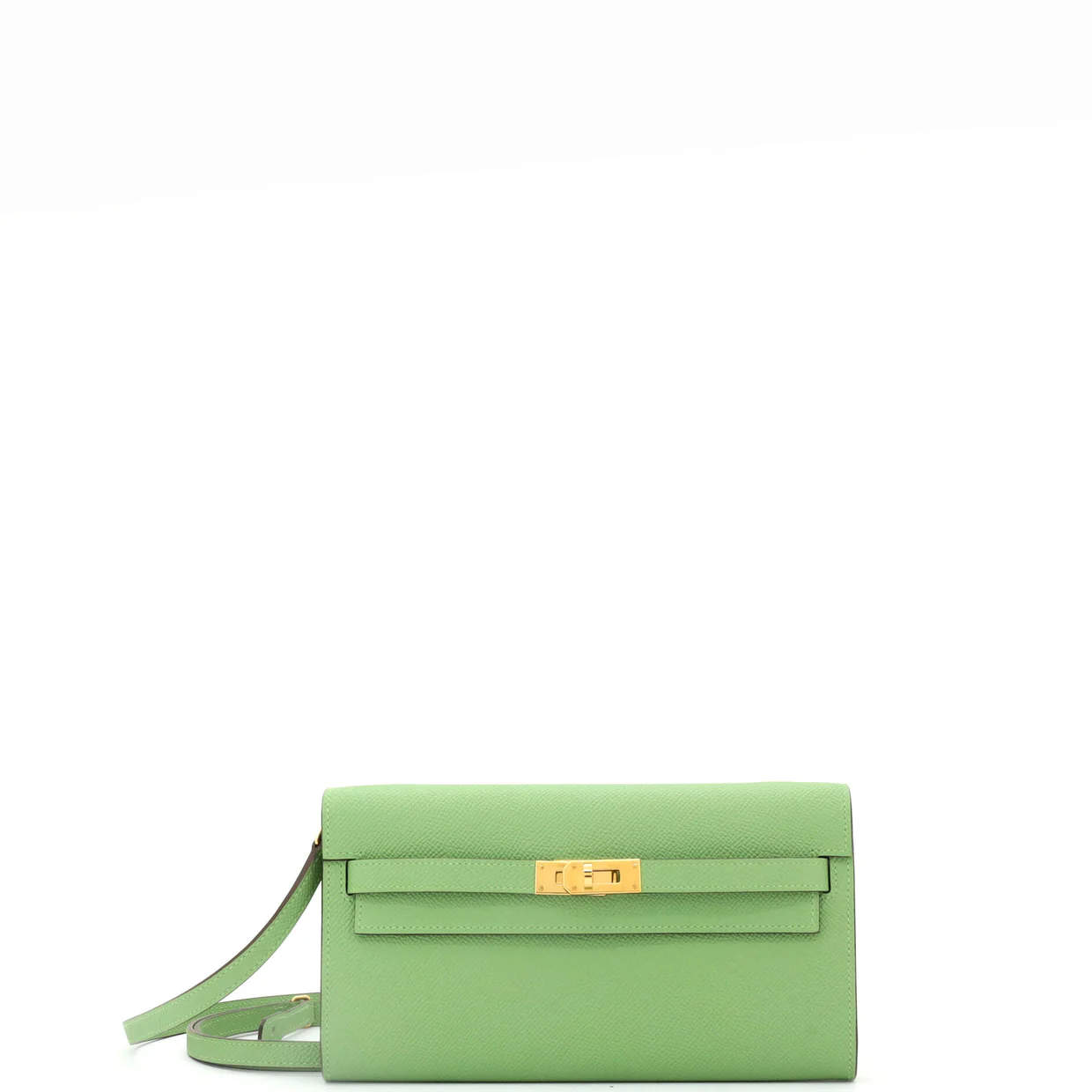 Kelly To Go Wallet Verso Epsom - Deep Luxury
