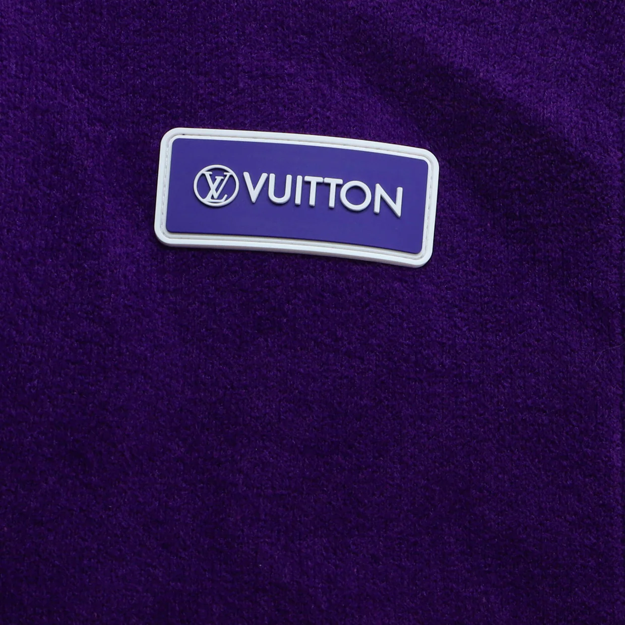 Women's Vuittamins Zip Collar Sweater Cotton and Wool Blend - Deep Luxury