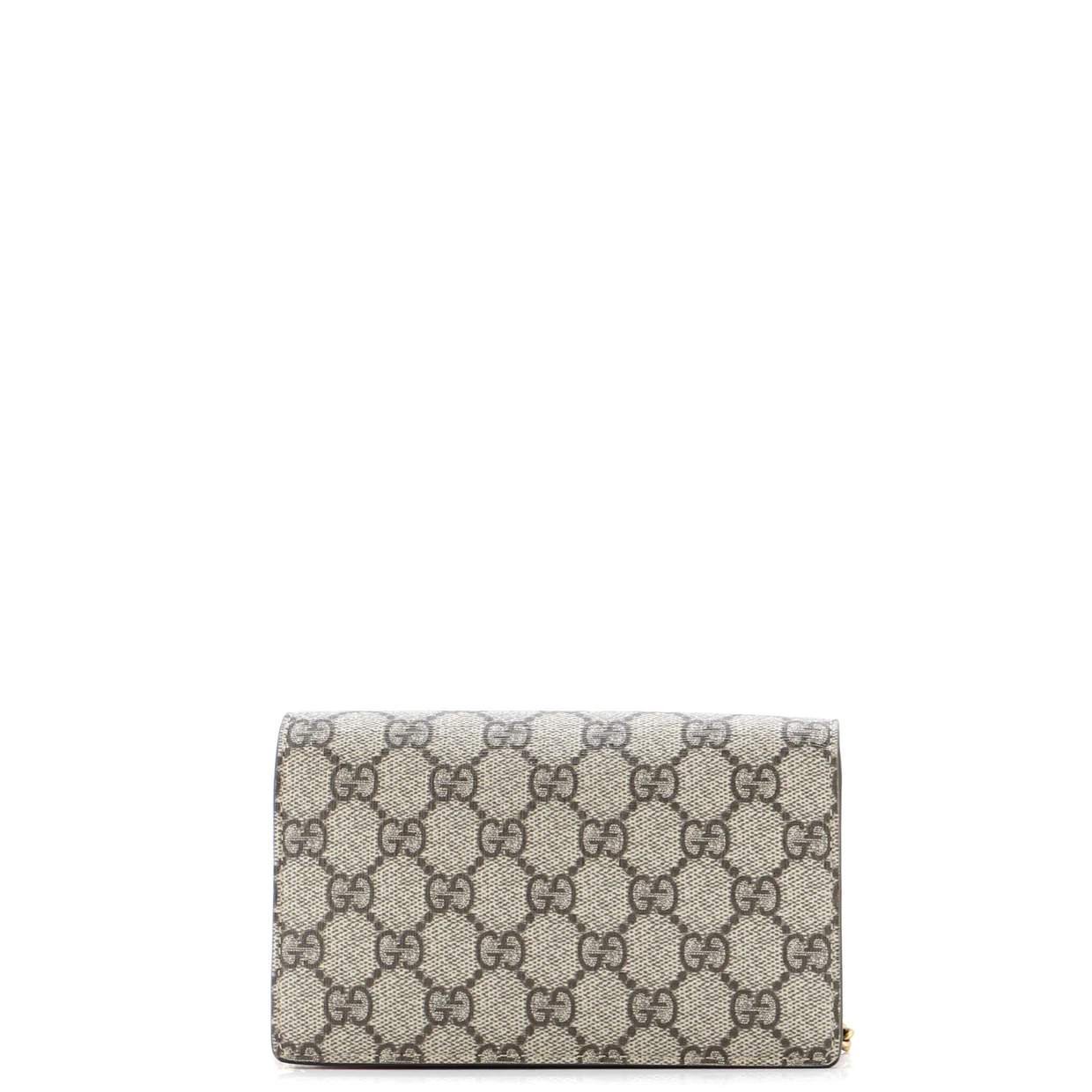 Cherries Wallet on Chain GG Coated Canvas Mini - Deep Luxury