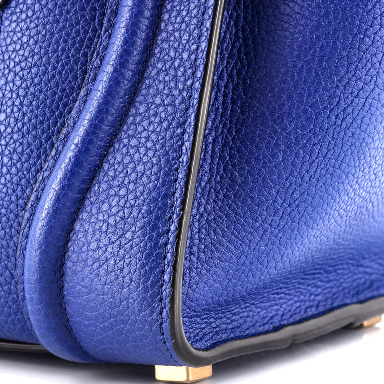 Luggage Bag Grainy Leather Micro - Deep Luxury