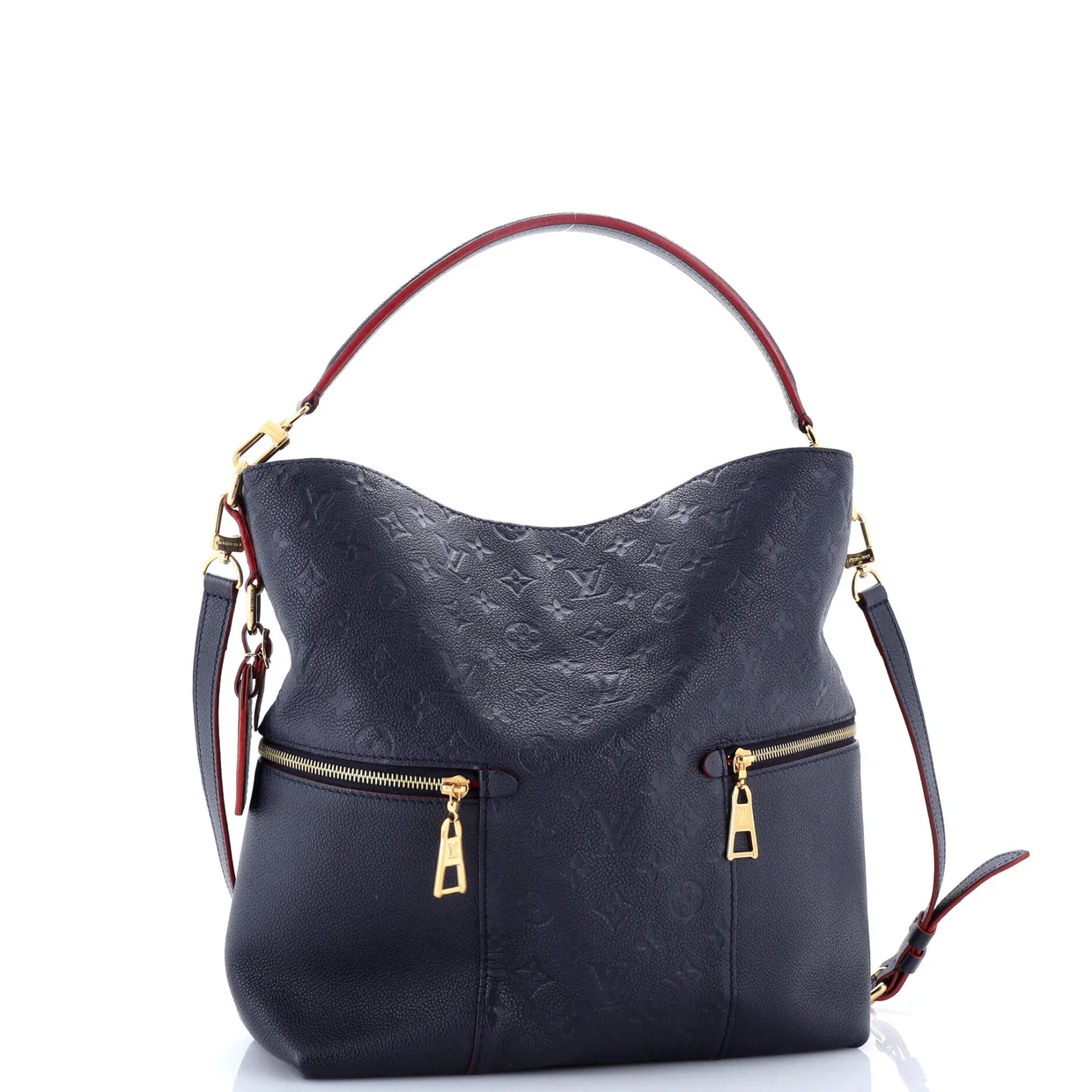 Melie Handbag Monogram Empreinte Leather - Deep Luxury