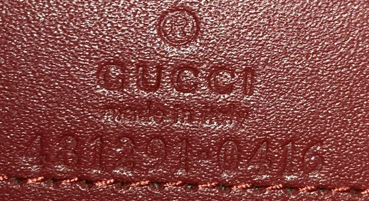 Cherries Wallet on Chain GG Coated Canvas Mini - Deep Luxury