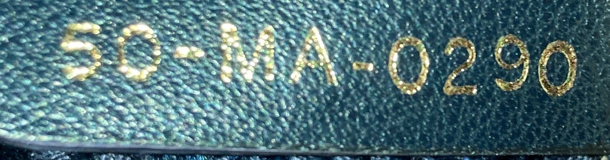 Book Tote Cannage Embroidered Velvet Medium - Deep Luxury