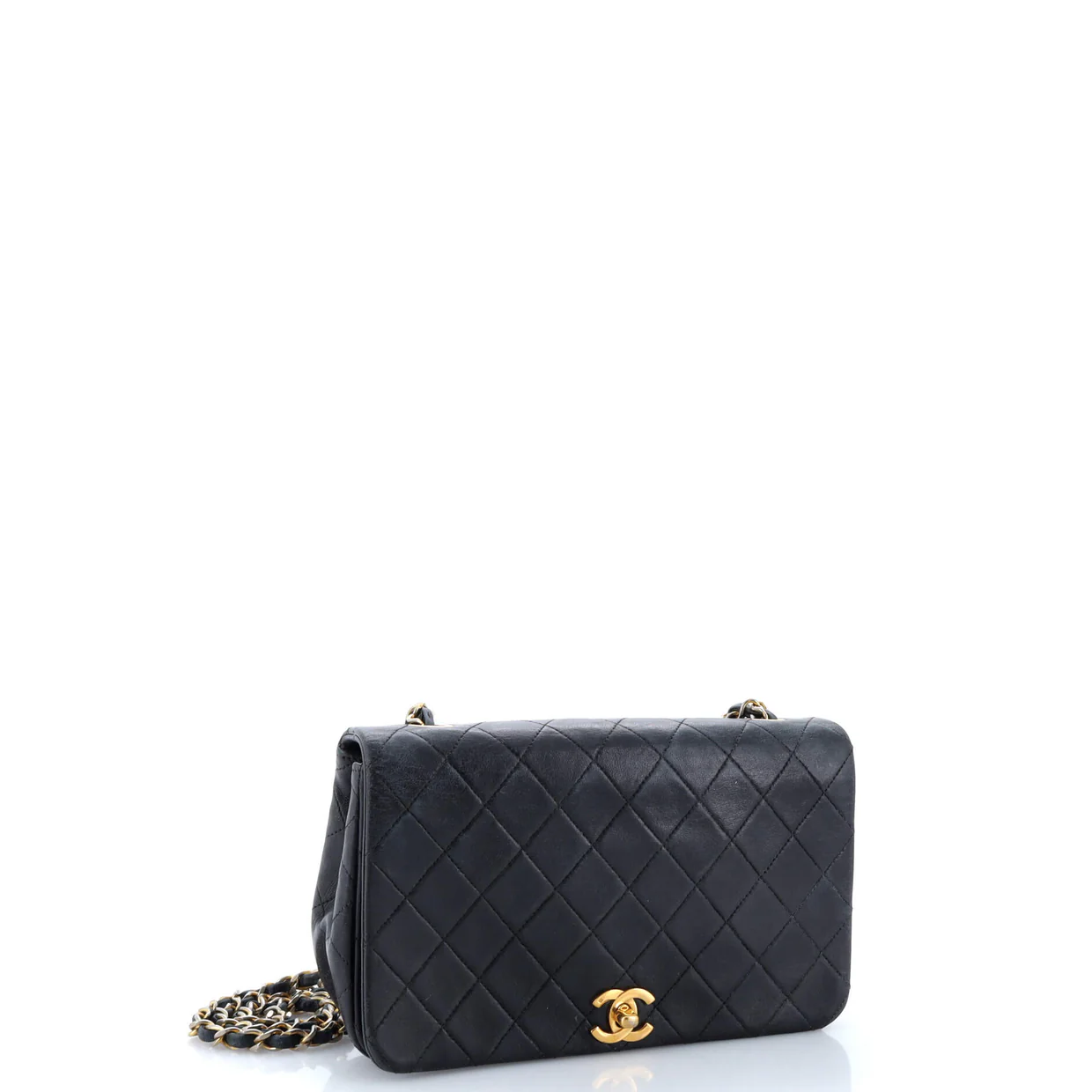 Vintage Full Flap Bag Quilted Lambskin Medium - Deep Luxury
