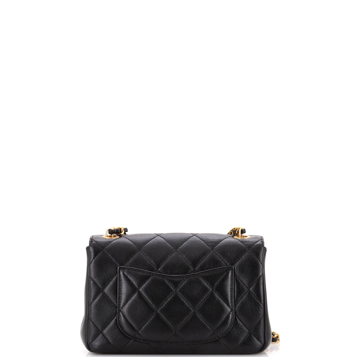 Paris Monaco Flap Bag Quilted Lambskin Mini - Deep Luxury