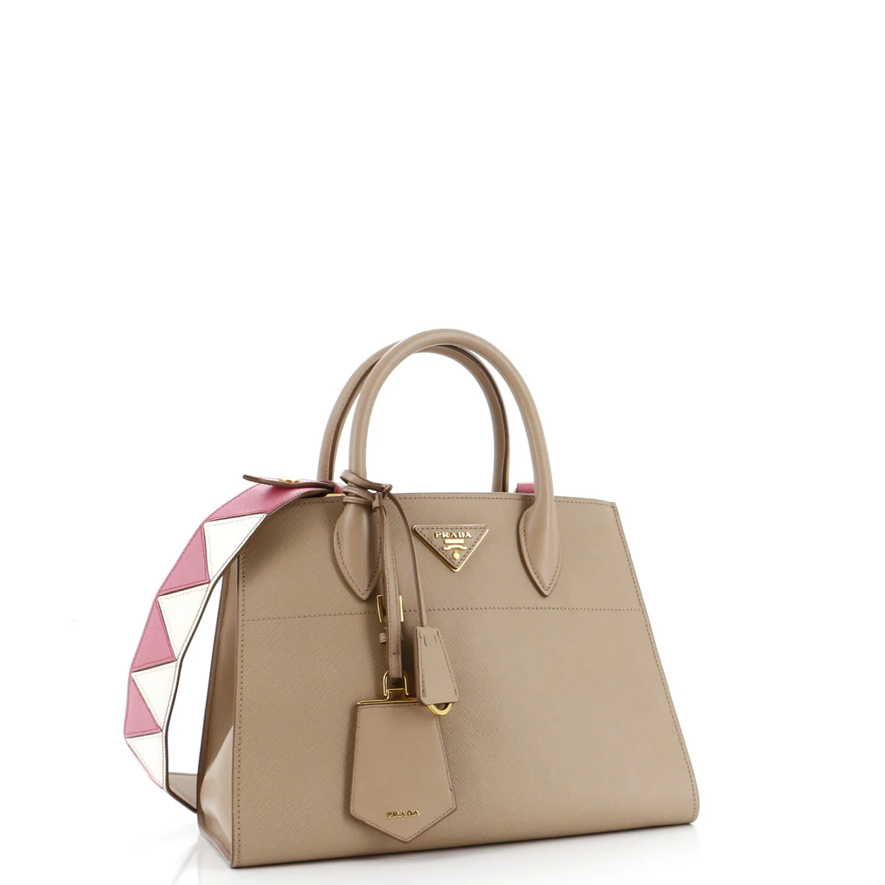 Paradigme Tote Saffiano Leather Medium - Deep Luxury