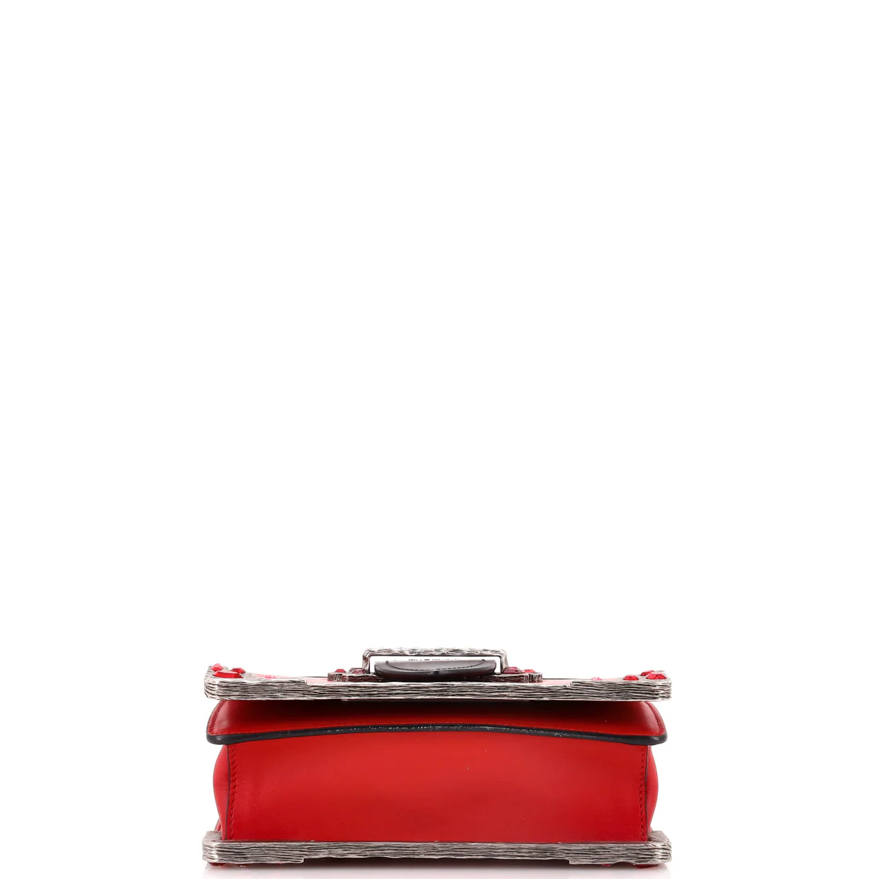 Cahier Chain Crossbody Bag City Calf and Saffiano Small - Deep Luxury