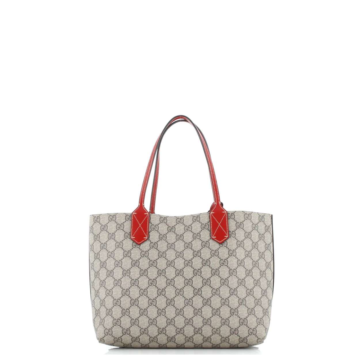 Reversible Tote GG Print Leather Small - Deep Luxury