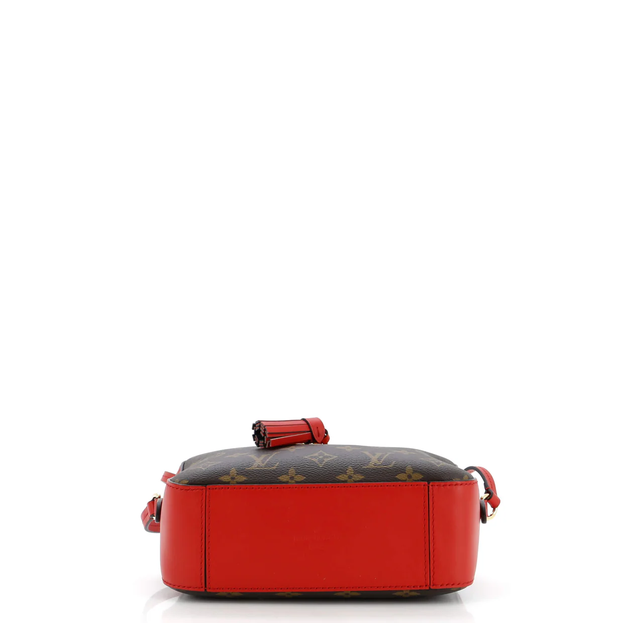 Saintonge Handbag Monogram Canvas with Leather - Deep Luxury