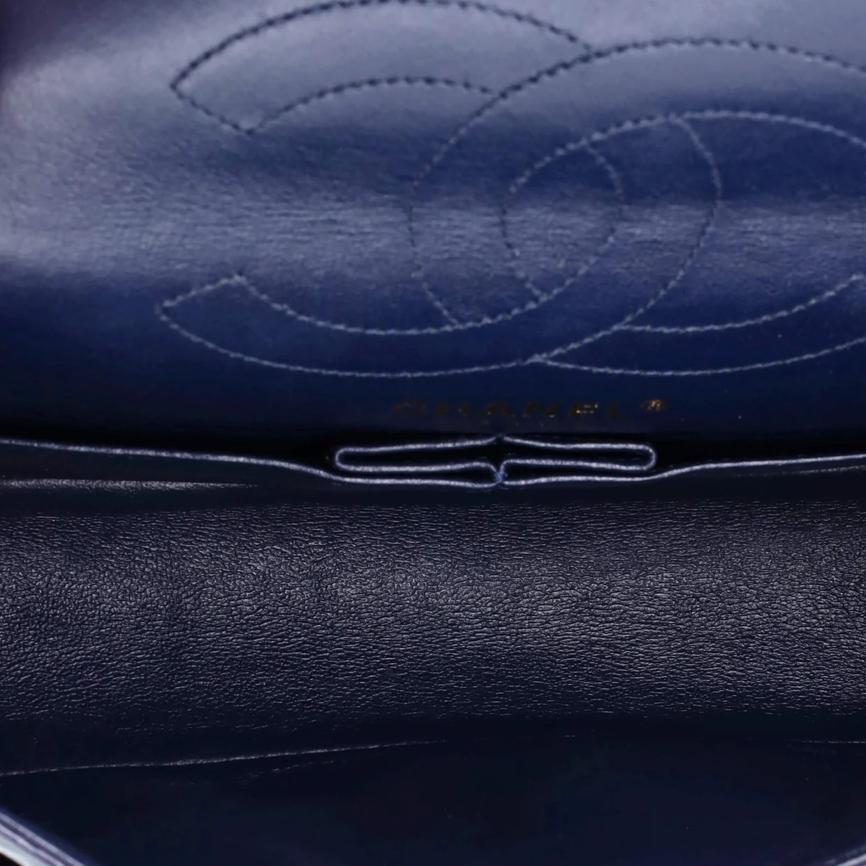 Reissue 2.55 Flap Bag Chevron Aged Calfskin 225 - Deep Luxury