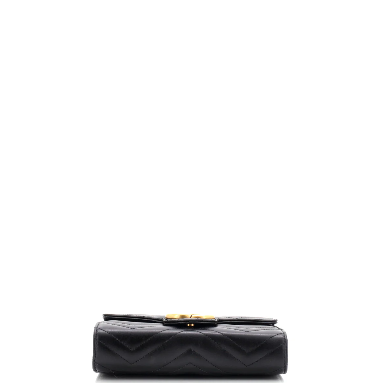 GG Marmont Chain Wallet Matelasse Leather Mini - Deep Luxury