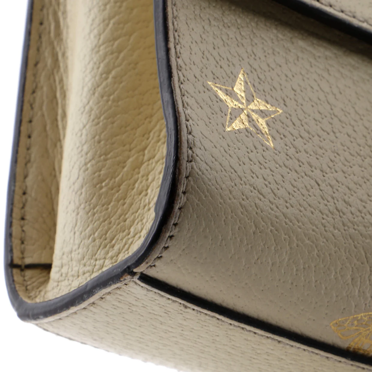 Padlock Shoulder Bag Printed Leather Small - Deep Luxury