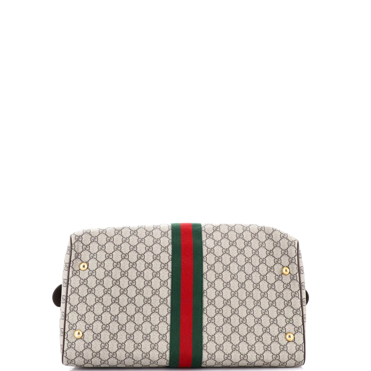 Ophidia Carry On Duffle Bag GG Coated Canvas Medium - Deep Luxury