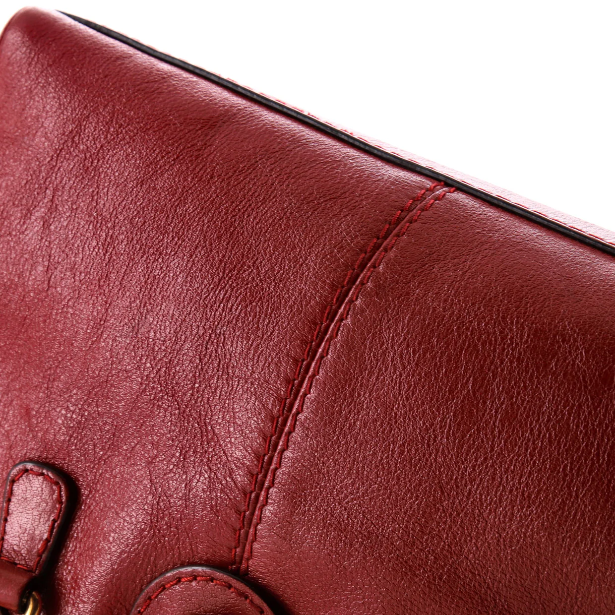 RE(BELLE) Shoulder Bag Leather Small - Deep Luxury