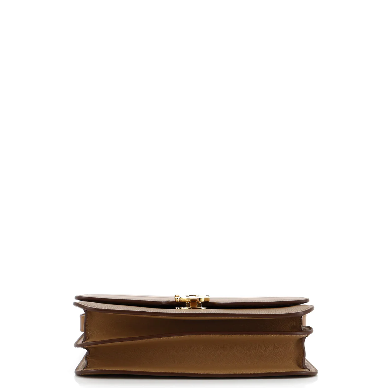 TB Flap Bag Panelled Leather Medium - Deep Luxury