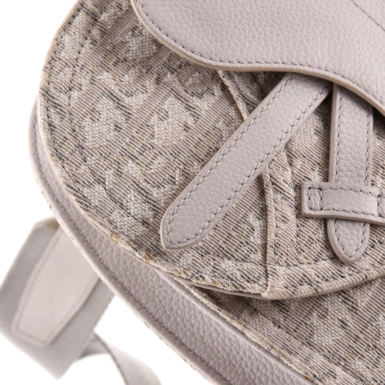 Saddle Messenger Pouch Oblique Canvas - Deep Luxury