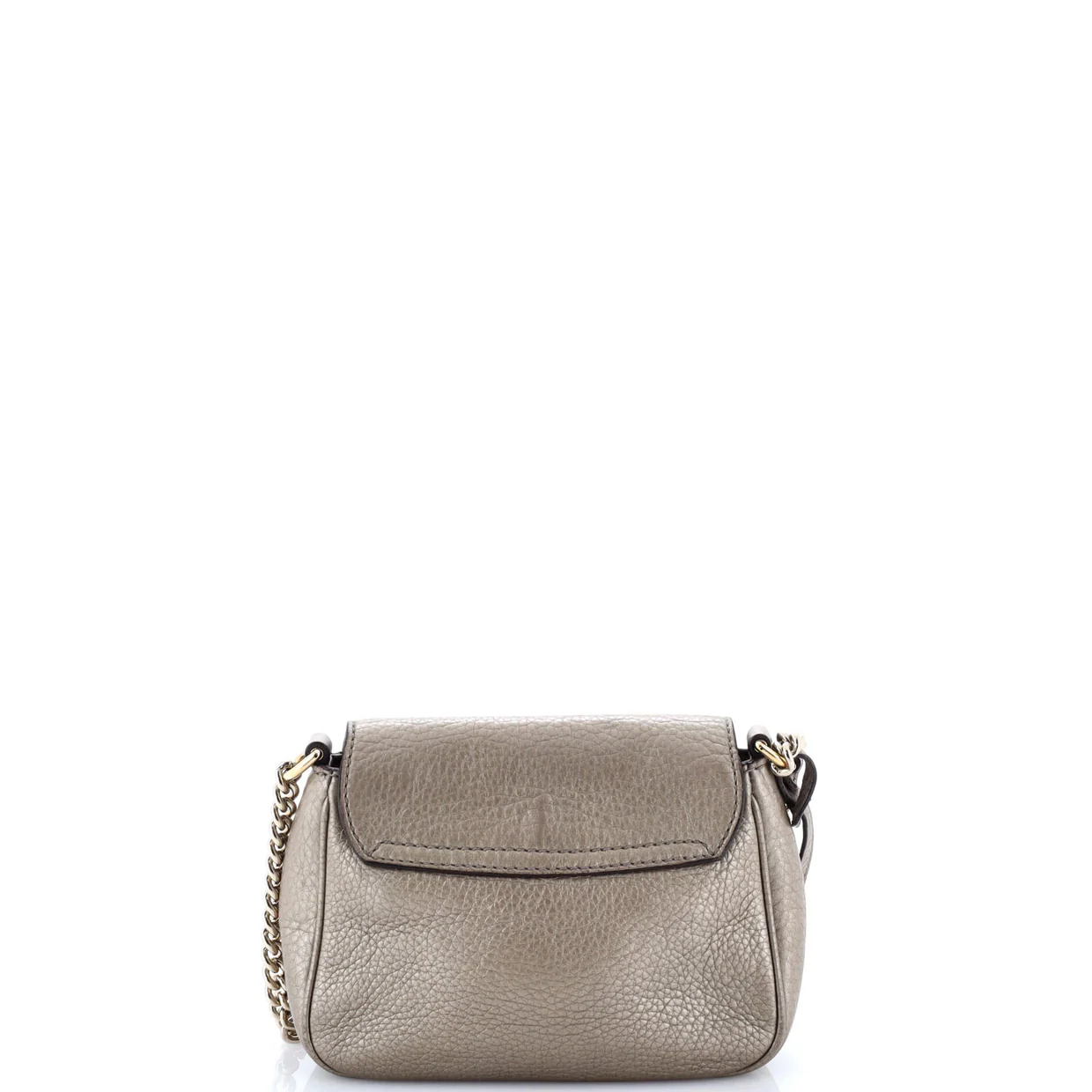 Soho Chain Crossbody Bag Leather Small - Deep Luxury