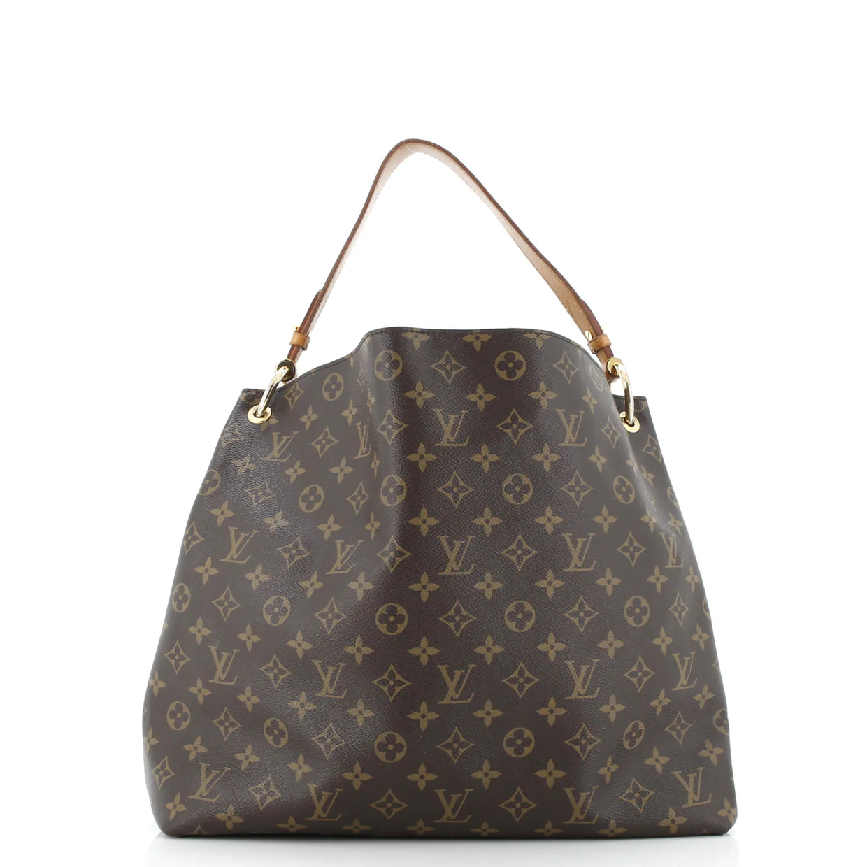 Graceful Handbag Monogram Canvas MM - Deep Luxury